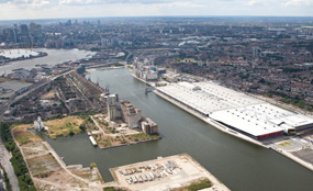 East London's Royal Docks: Designated an enterprise zone
