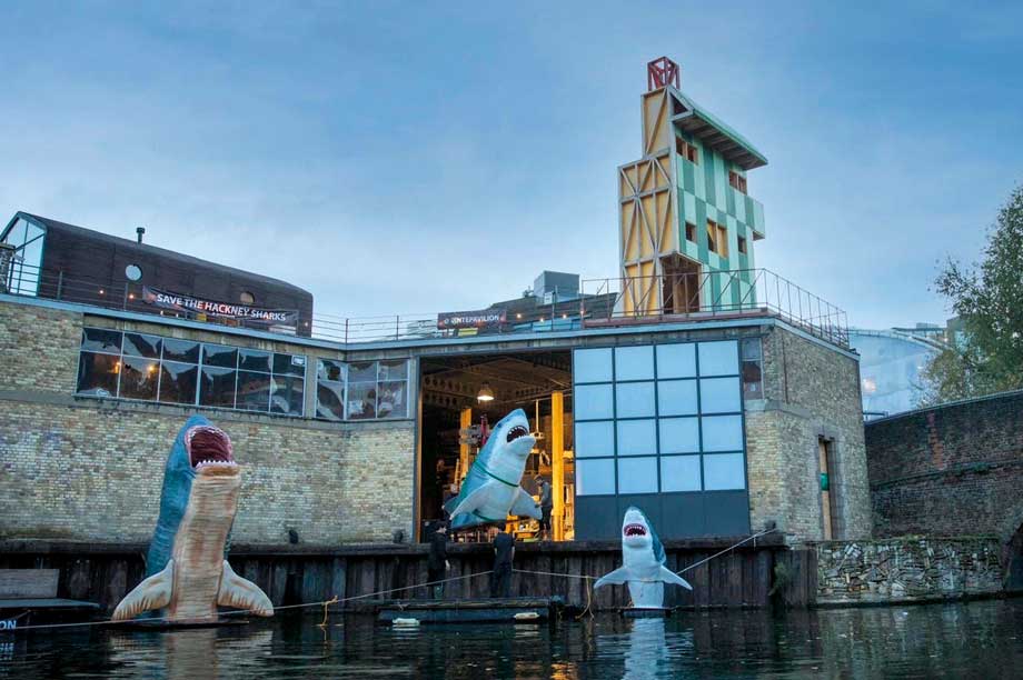 SHARKS!: the artwork has been removed but the ruling is being disputed ©ANTEPAVILION