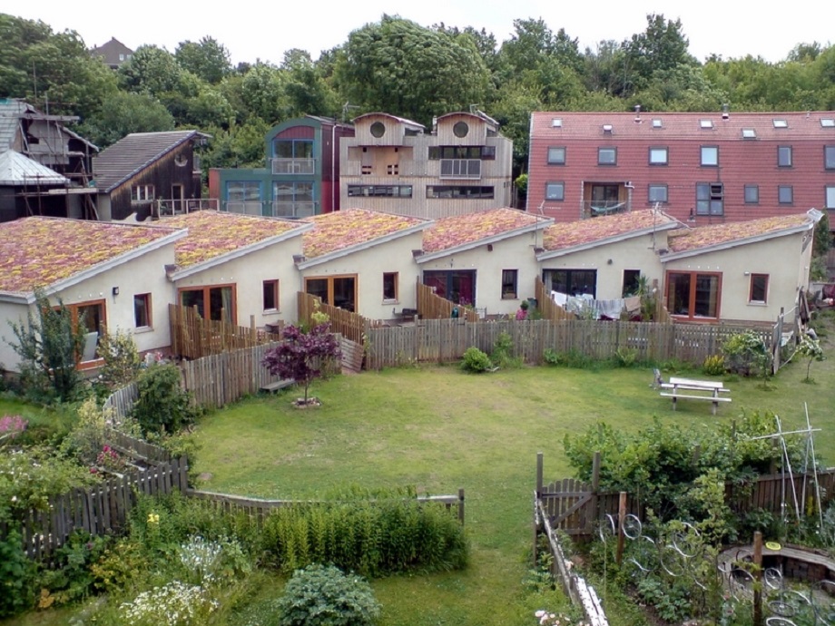 The Ashley Vale self-build scheme in Bristol. PIc: National Custom and Self Build Association