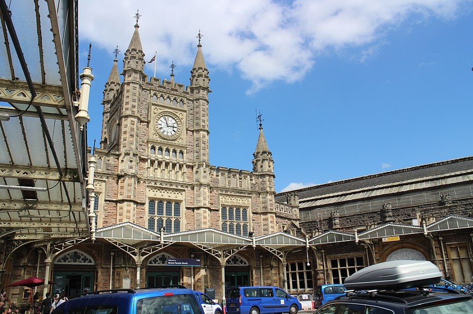 Bristol Temple Meads railway station  Image: Wikimedia Commons