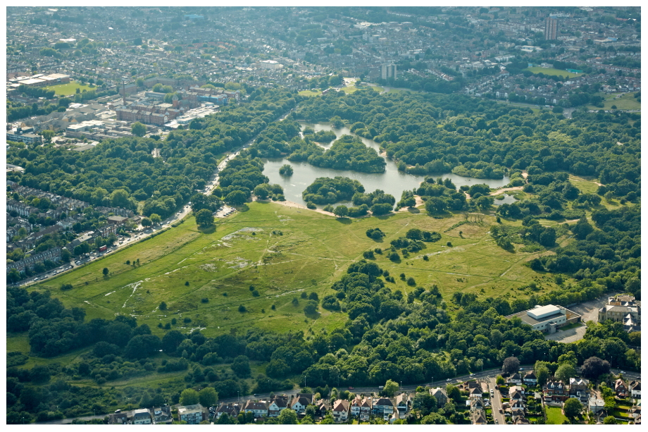 Aerial view of Epping Forest (Pic: Getty)
