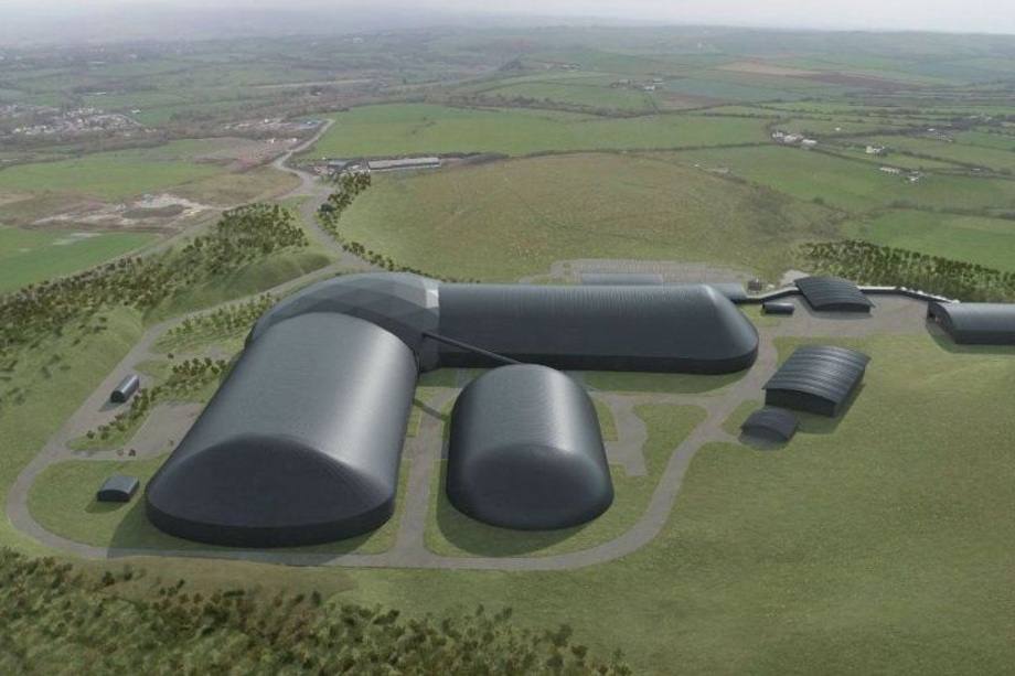 A visualisation of the proposed Woodhouse Colliery - image: West Cumbria Mining