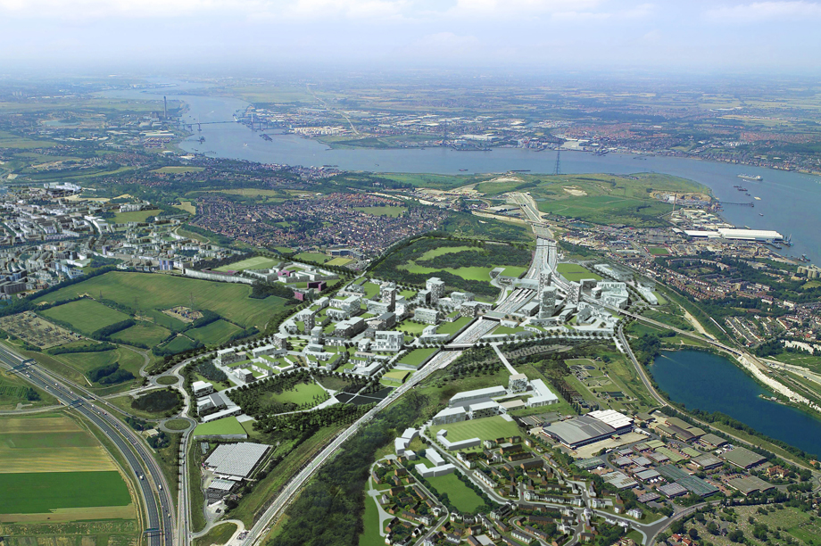 Ebbsfleet: garden city plans to be delivered by a UDC