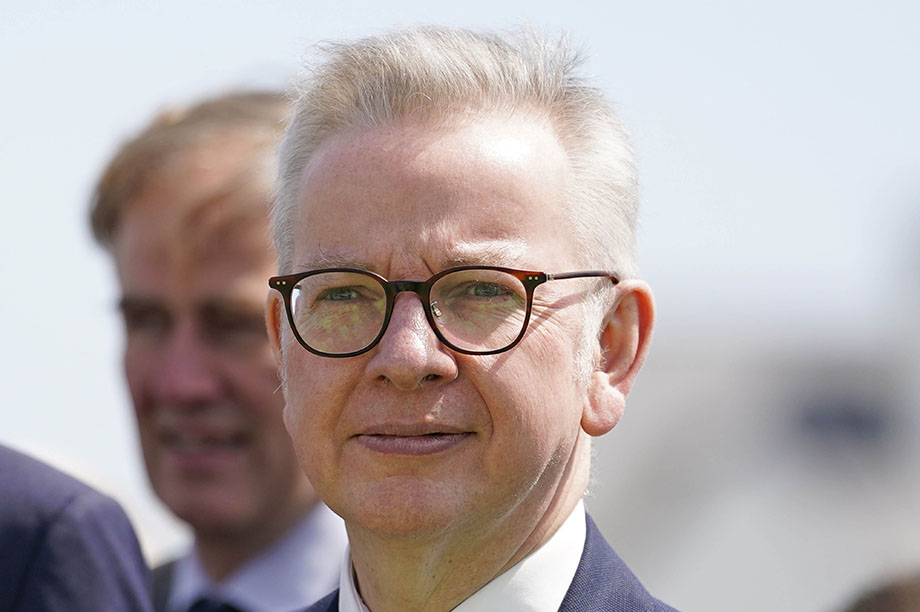 Michael Gove, secretary of state for housing, communities and local government (Credit: WPA Pool c/o Getty Images)
