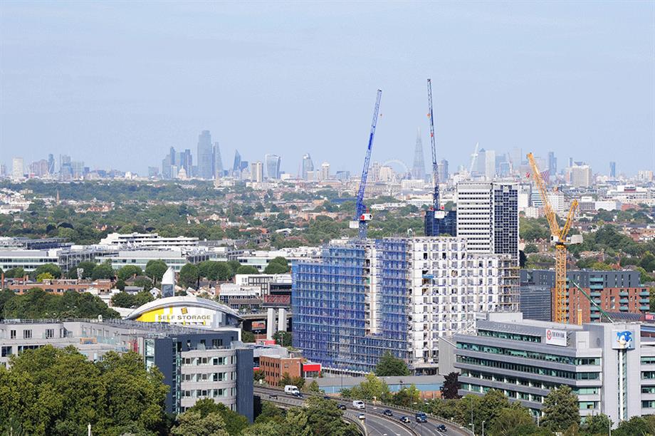 Construction work in London: could high land values be encouraging developers to push the boundaries in applications? Photograph: Alex Burstow/Getty Images