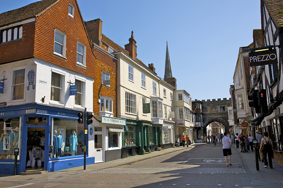 Salisbury town centre: new rights open new options to convert shops and restaurants to homes ©Getty Images