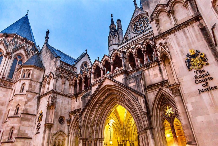 Royal Courts of Justice. Photograph: Getty Images