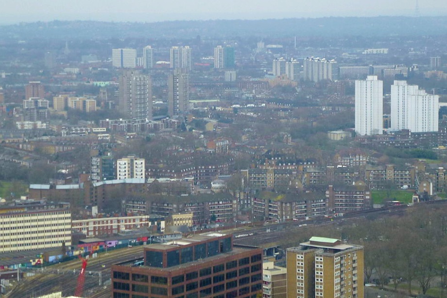 A view of Lambeth borough from the London Eye - image: Wikimedia Commons/Mikey (CC BY 2.0) 