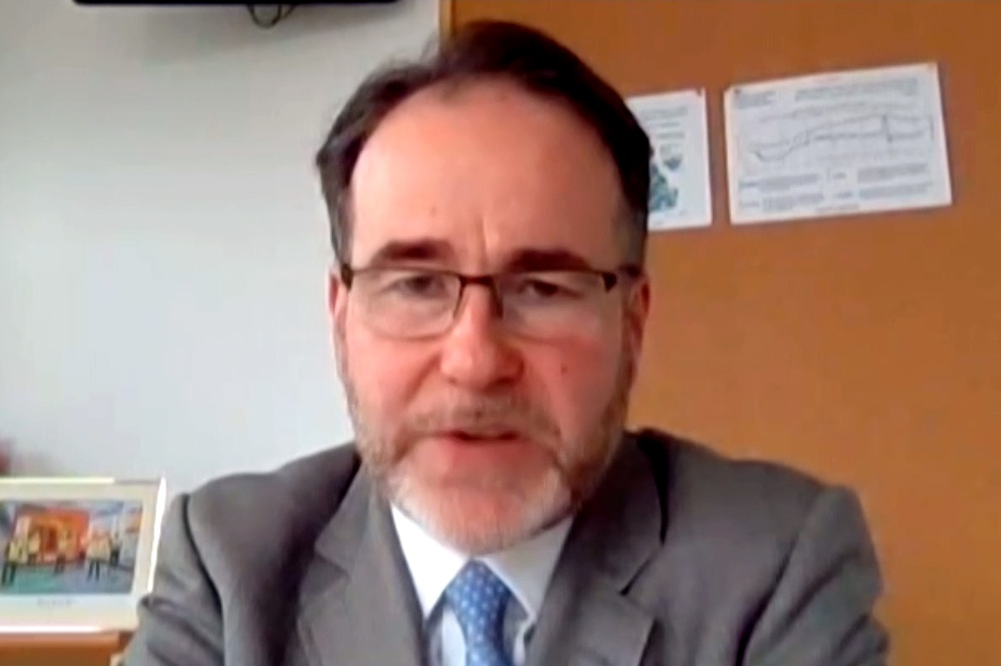 Christopher Pincher speaking at the NIPA virtual conference yesterday