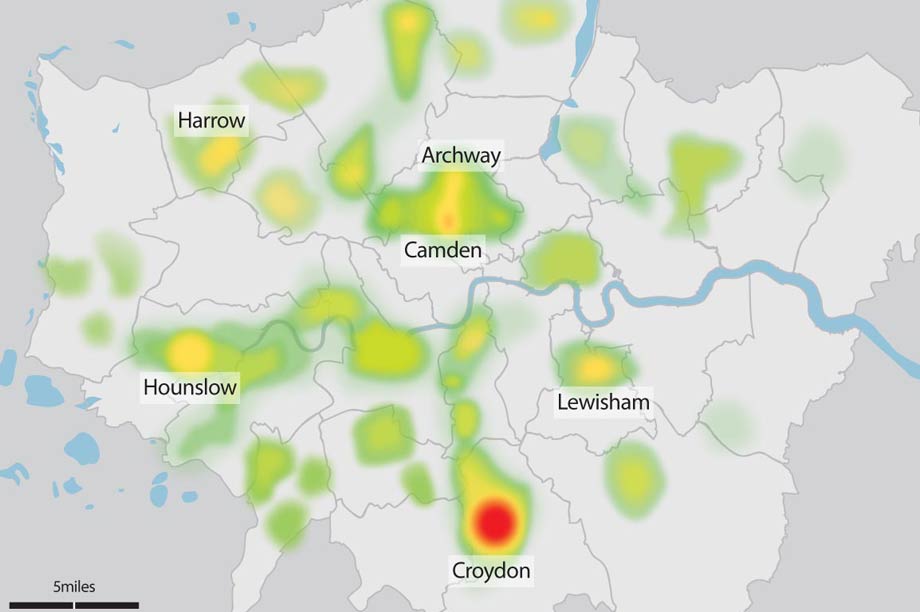 Hotspots: Croydon status as an office-to-residential hotspot is confirmed by Planning's analysis