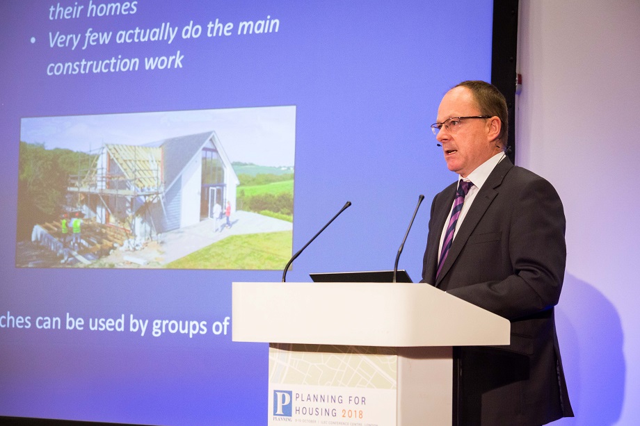Mario Wolf speaking at the Planning for Housing conference yesterday
