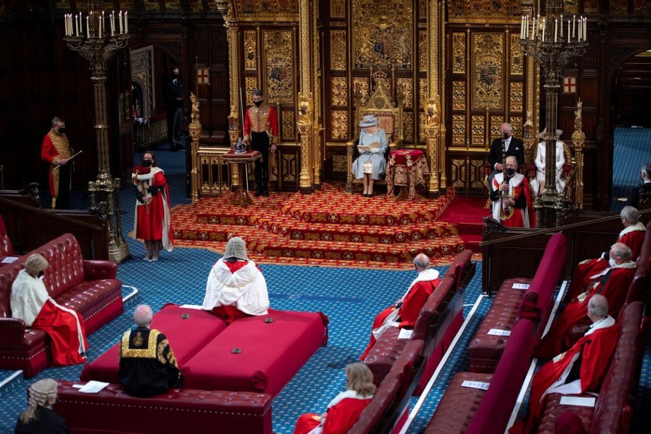 The Queen's Speech was delivered this morning - image: Getty