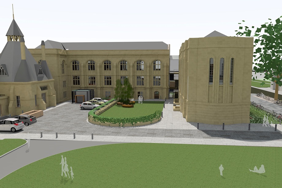 A visualisation of the new Reuben College - image: FJMT Studio
