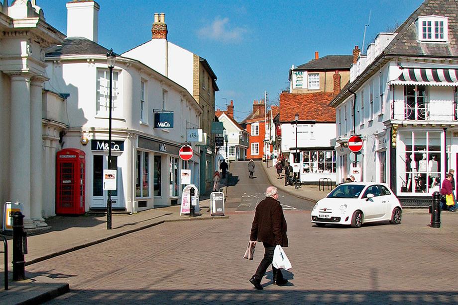 Saffron Walden. Photograph: Geograph/John Sutton (CC BY-SA 2.0)