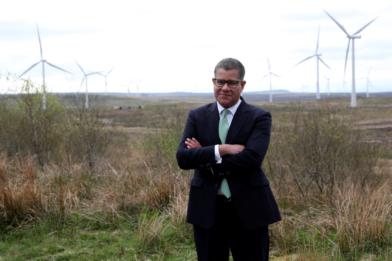 COP26 president Alok Sharma. Pic: Russell Cheyne / AFP / Getty Images
