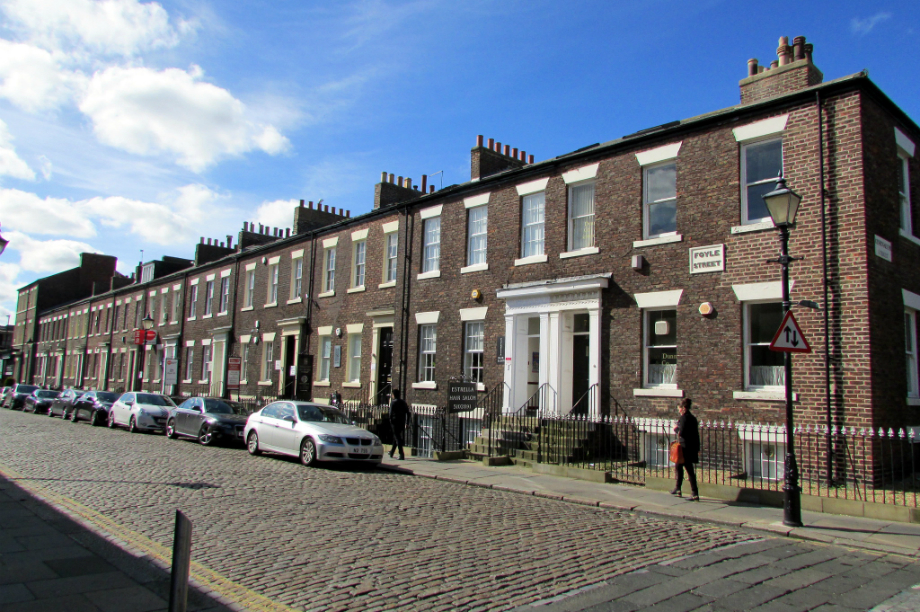 Foyle Street, Sunderland. Average housing equity in the city rose by just £3,000 over five years, the think tank said. Image: Flickr / Reading Tom