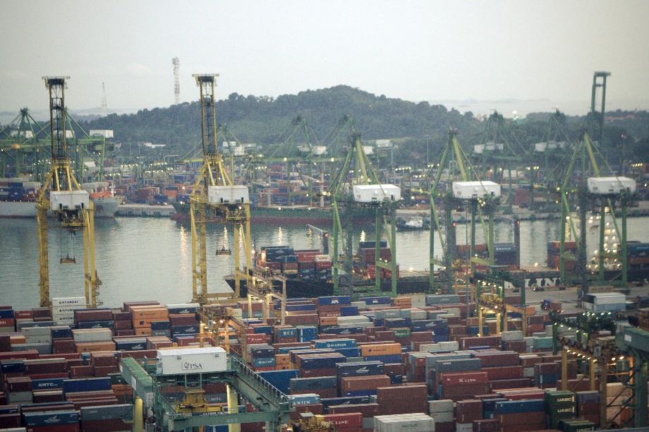 A port in Singapore, often held up as a model of free trade - image: Jirka Matousek / Flickr (CC BY 2.0)