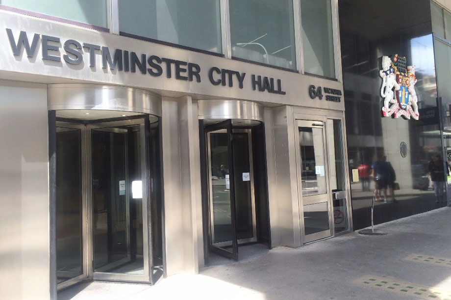 Westminster City Council: has announced revision to plan timetable