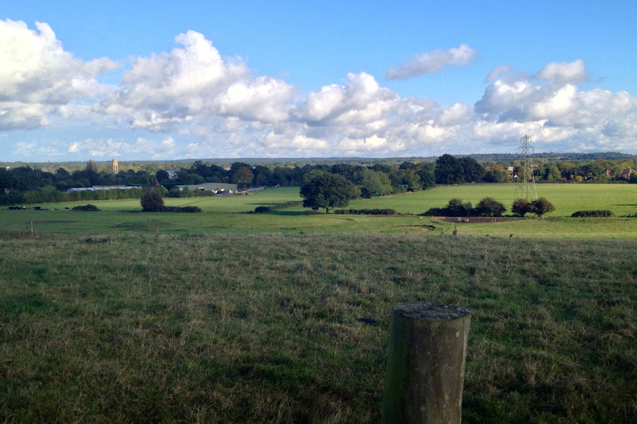 Land close to the Arborfield Garrison site near Wokingham (pic Richard Peat via Flickr)