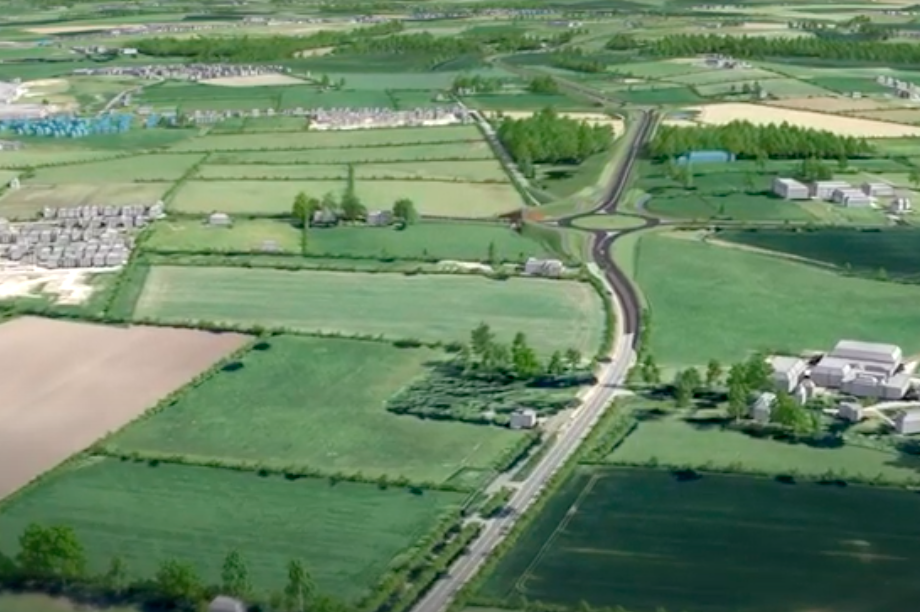 A still from Cumbria County Council's video visualising the scheme (https://www.youtube.com/watch?v=bxiAmLA2FsM)