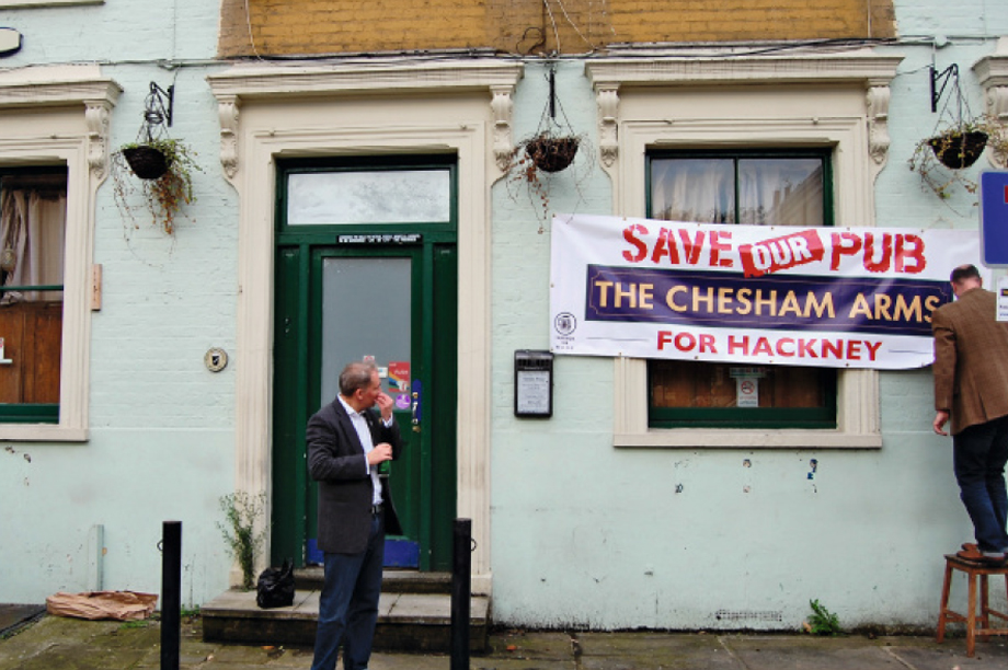 Hackney: the disused Chesham Arms has been listed as an Asset of Community Value