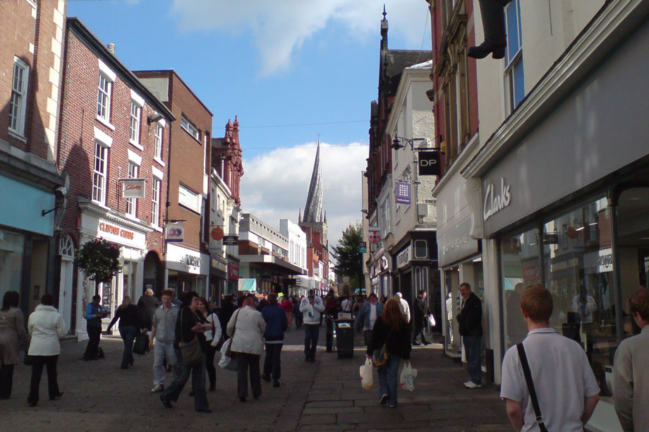 Chesterfield in North East Derbyshire. Pic: thinkpublic via Flickr