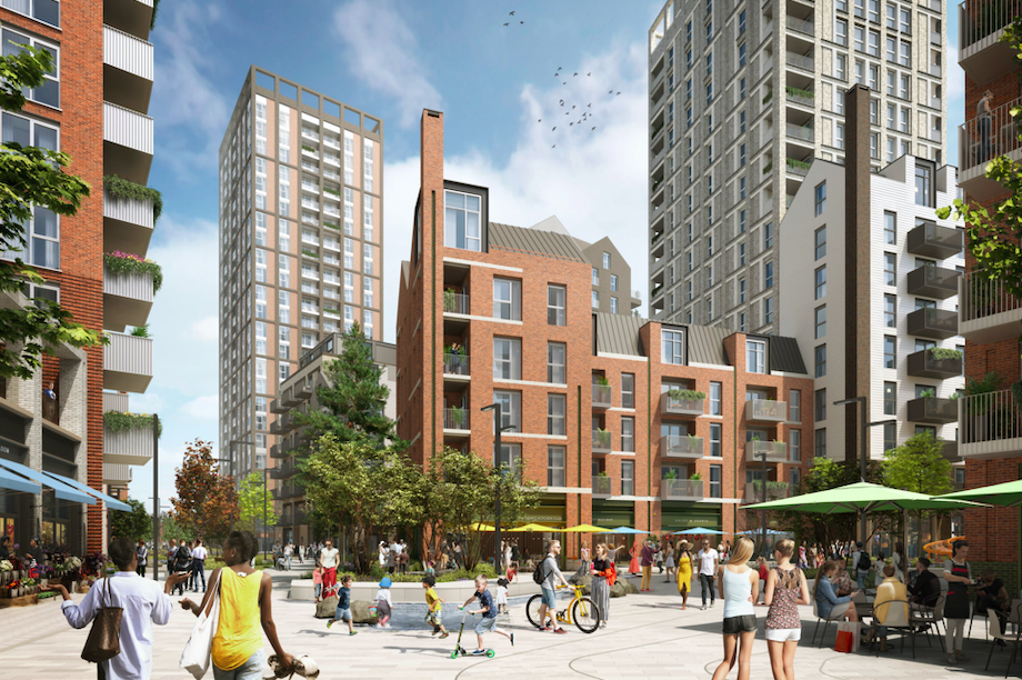 A visualisation of the proposed scheme (Pic: BlackRock and NEAT Developments)