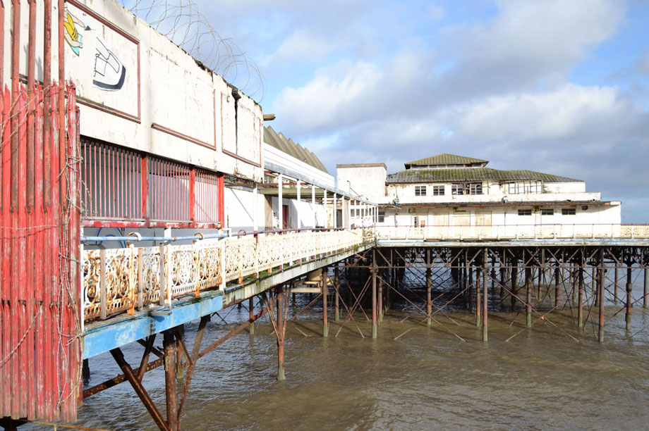 Colwyn Bay Pier: in 'dangerous condition'