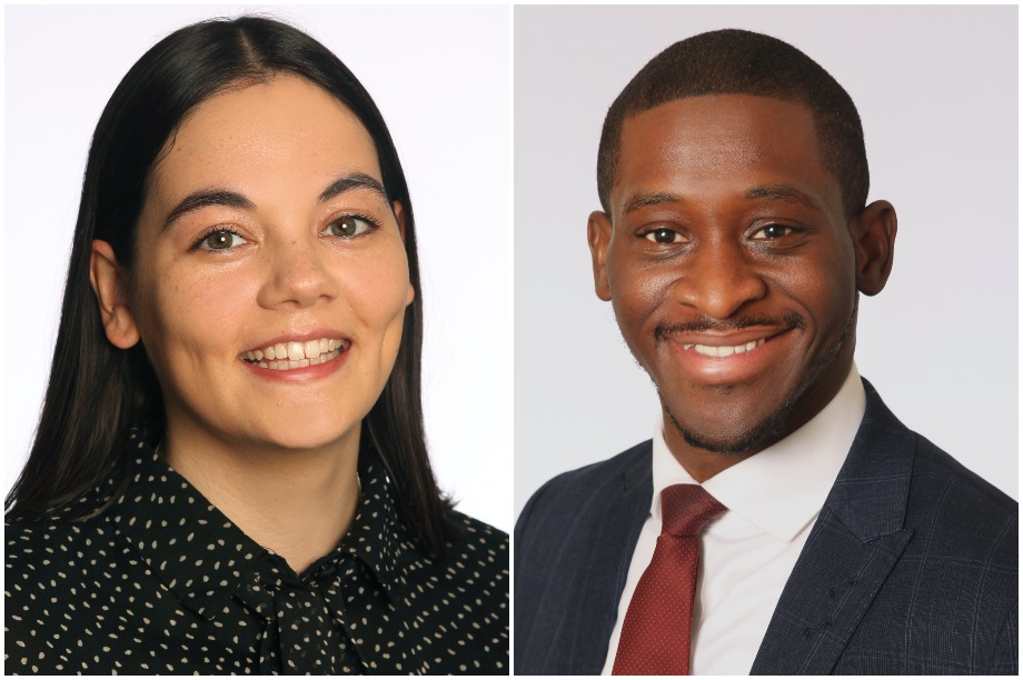 Lauren Manoharan and Daniel Wilson (Pics: hgh Consulting)