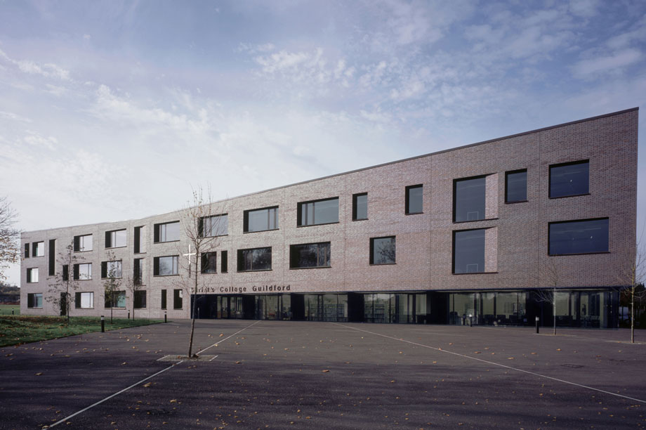 Good design: Christ's College, Guildford, which was shortlisted for the 2010 RIBA Stirling Prize