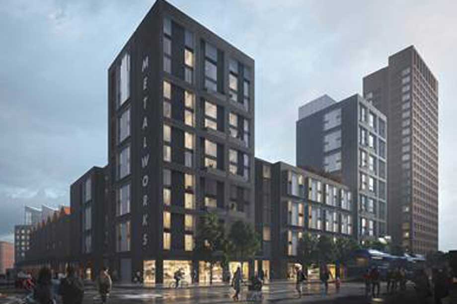 A visualisation of the finished scheme. Pic: HUB
