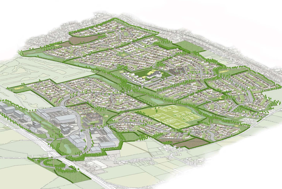 Plans submitted for major mixed scheme on site released from Coventry