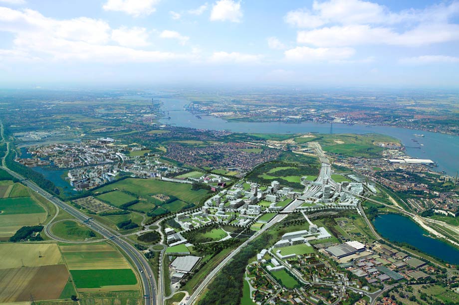 Ebbsfleet: project lies within boundaries of proposed development corporation