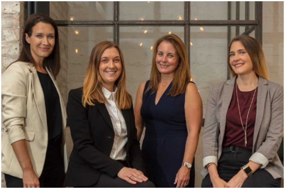 From left: Becki Hinchliffe, founding director; Anna Benksy, director; Donna Barber, founding director; Nicole Roe, director (Pic: Eden Planning)
