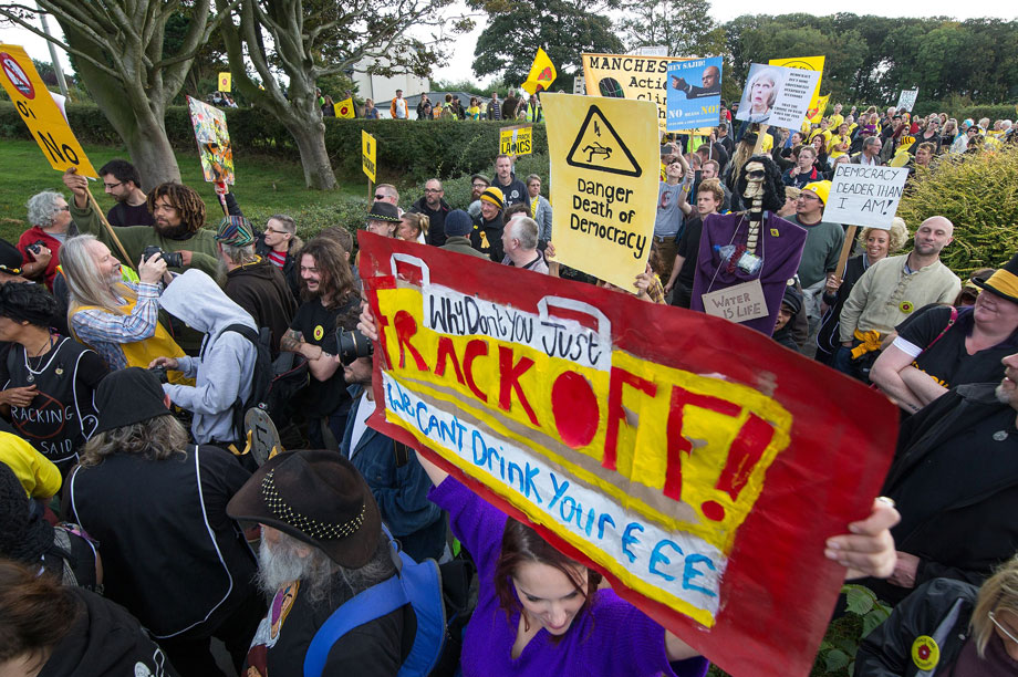 Fracking: government says industry is 'of national importance'