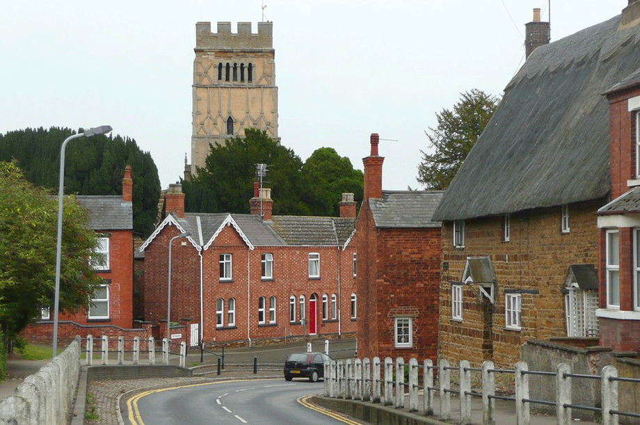 Earls Barton (picture by Humphrey Bolton, Geograph)