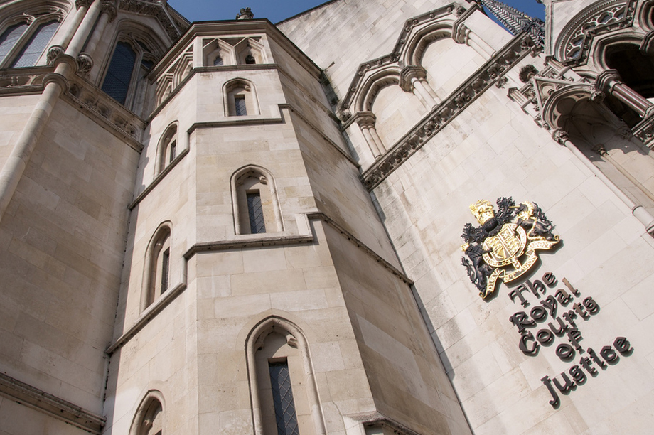 London's Royal Courts of Justice 