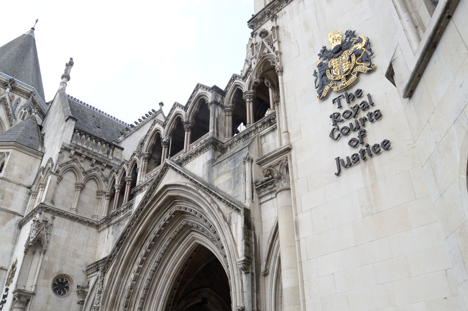 London's Royal Courts of Justice