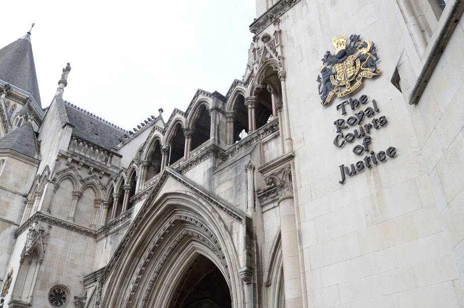 London's Royal Courts of Justice
