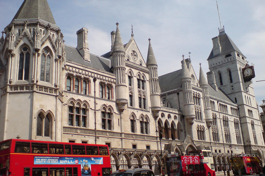London's Royal Courts of Justice 