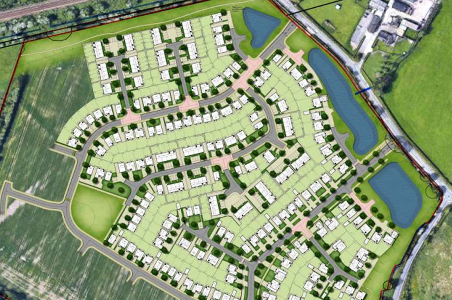 A masterplan visualisation of the development. (pic: Redrow)