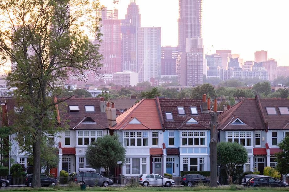 Homes near Ruskin Park in Lambeth (Pic: Getty)