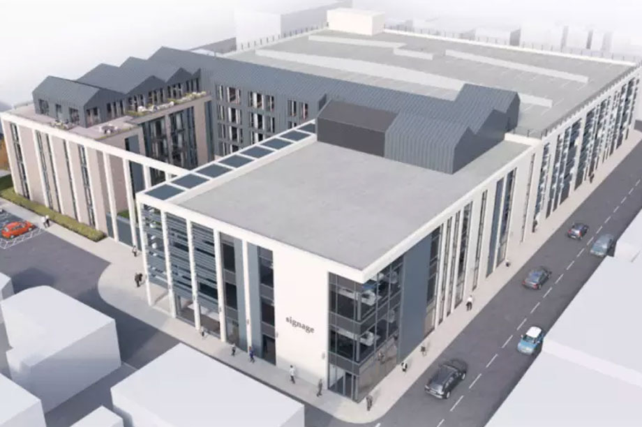 A visualisation of the finished Russell Street development