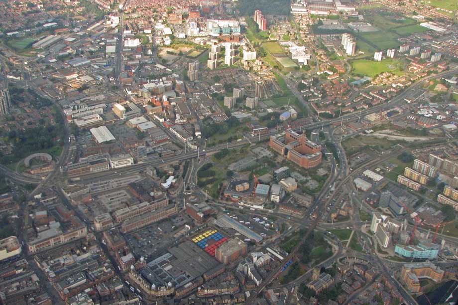 Leeds city centre (pic: Steven Feather, Flickr, CC BY-SA 2.0)