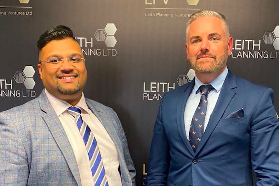 Shan Dassanaike (chief operations officer) and Paul Kallee–Grover (Pic: The Leith Group)