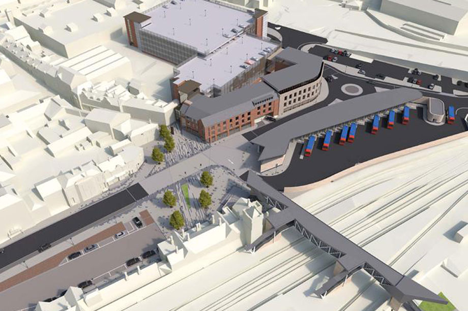 An artist's impression of the finished scheme