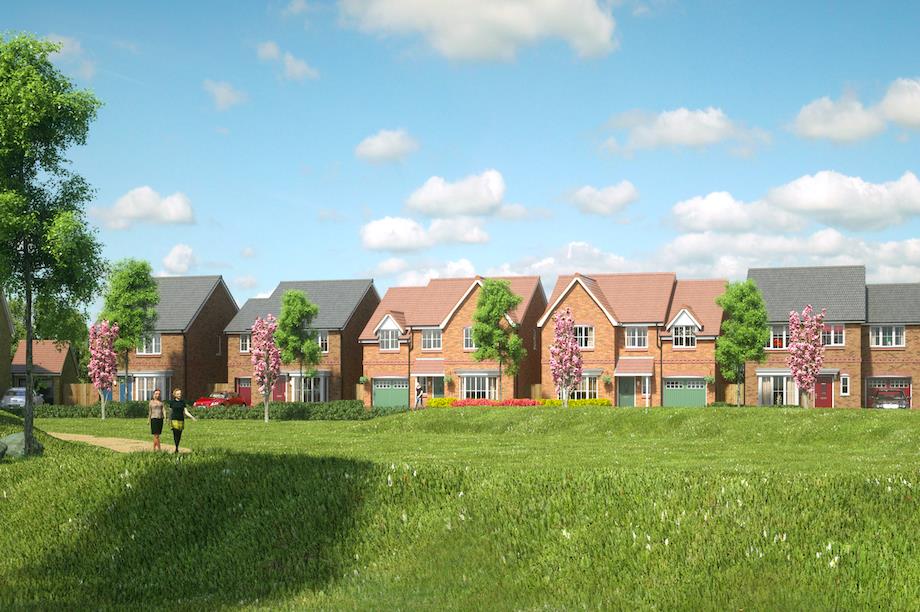 The proposed scheme at Poverty Lane (Pic: Countryside Properties (UK) and Persimmon Homes)