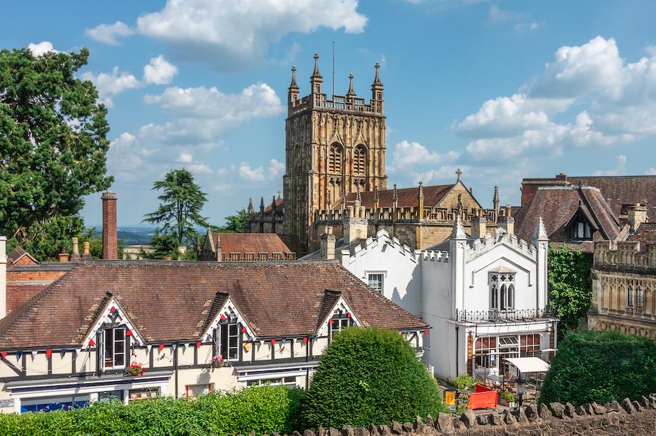 Great Malvern town on the River Leam, Worcestershire (Pic: Getty)