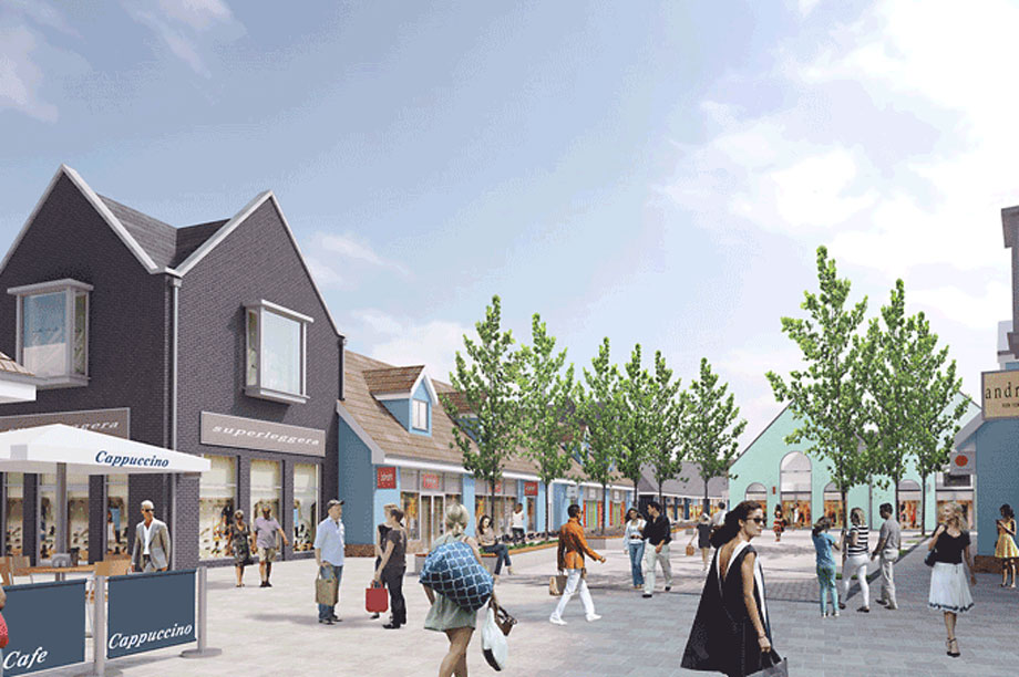 An artist's impression of the finished scheme 