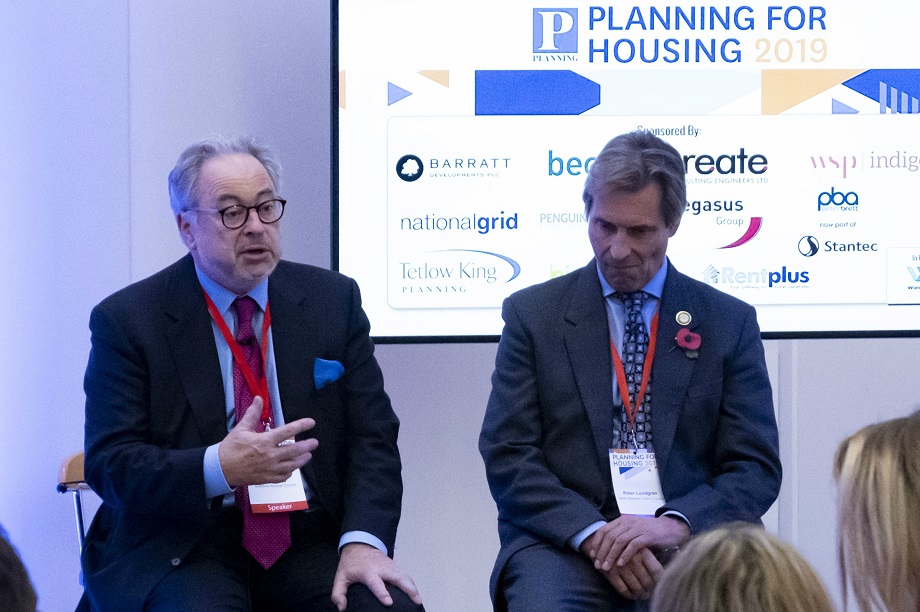 John Rigg, deputy lead for sustainable transport, transformation, regeneration and economic development at Guildford Borough Council (left) and Peter Lundgren, the opposition deputy leader at North Kesteven District Council
